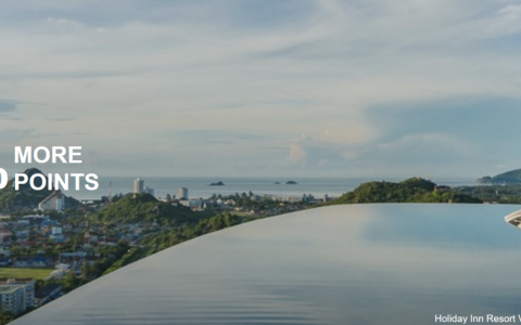 IHG 80%积分返利促销活动持续至 2025 年 8 月 1 日