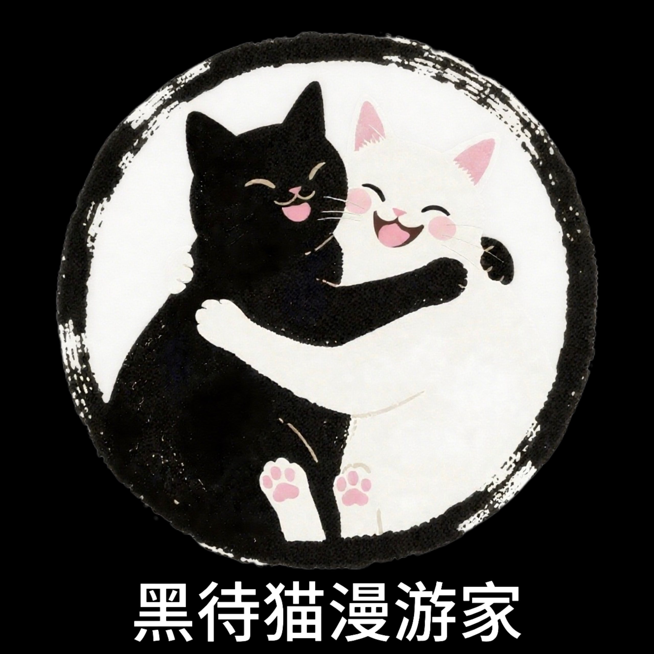 黑待猫漫游家