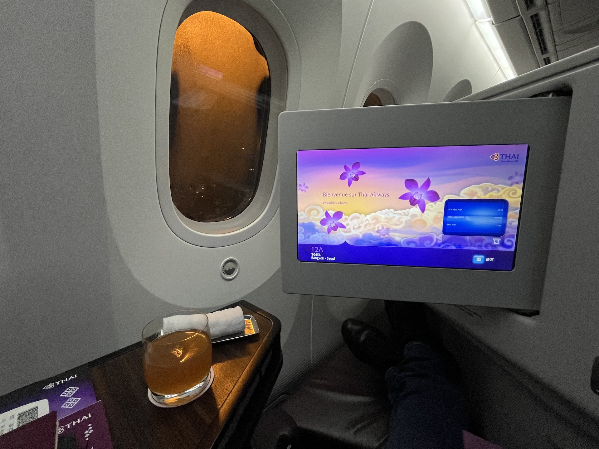 ANA里程俱乐部机票，适用于泰国航空公司商务舱东京至曼谷航线