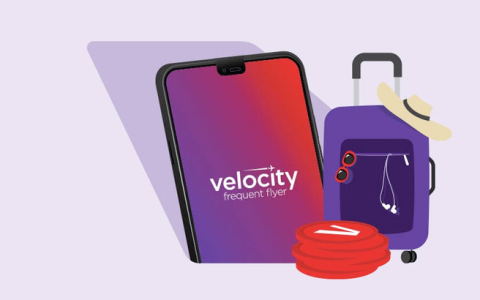 乘坐维珍澳大利亚航空公司的所有航班均可赚取双倍 Velocity 积分（必须通过 Velocity 应用程序注册）