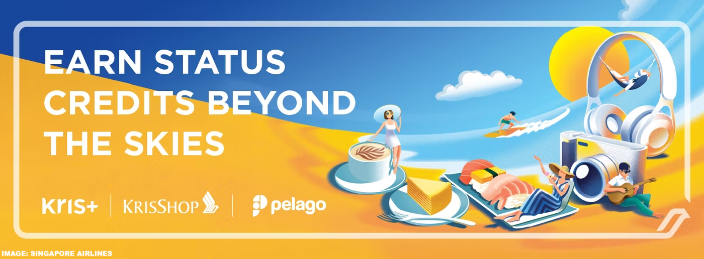 新加坡航空KrisFlyer及PPS会员现可通过指定地面消费赚取精英里程及PPS价值。