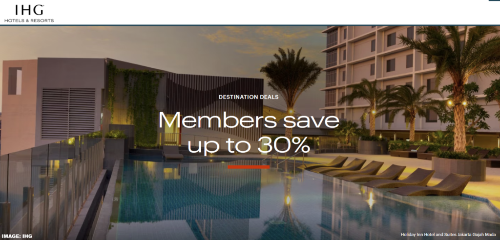 IHG 美洲及欧洲地区 25% 至 30% 折扣闪购活动,适用于 2025 年 8 月 8 日至 9 月 30 日的住宿(需于 8 月 10 日前预订)插图 IHG 美洲及欧洲地区 25% 至 30% 折扣闪购活动,适用于 2025 年 8 月 8 日至 9 月 30 日的住宿(需于 8 月 10 日前预订)插图