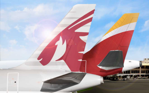 卡塔尔航空公司与伊比利亚航空公司合作，于2025年9月1日至12月10日期间，乘坐飞往西班牙的航班可获得双倍Avios积分。（预订时间：2025年8月10日至26日）