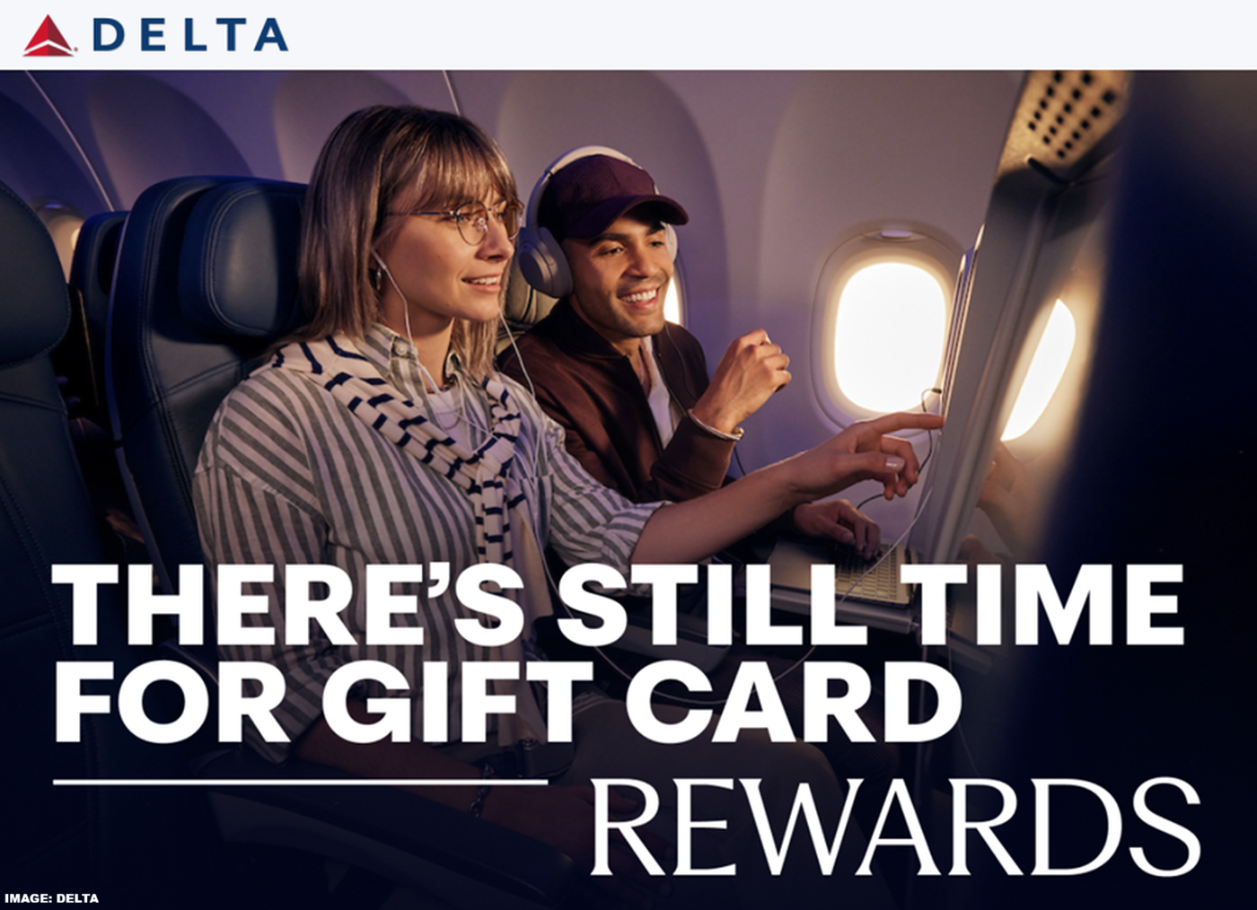 Delta礼品卡优惠：Paramount+高级会员及星巴克额外礼品卡