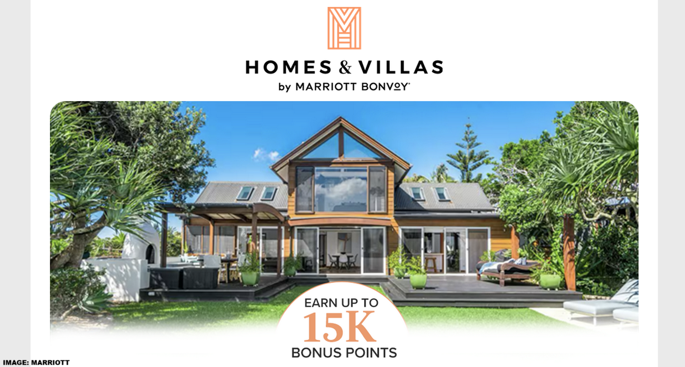 万豪旅享家度假别墅：2026年3月31日前长住可享最高15,000奖励积分（11月6日前预订）