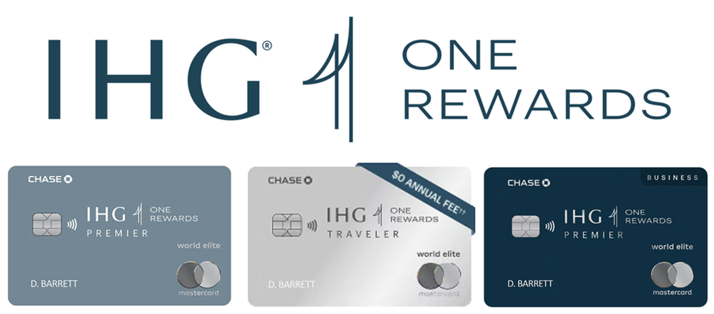 IHG与Chase联名卡升级版新卡申请优惠，有效期至2025年10月22日