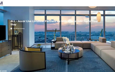 雅高Visa大中华区尊享优惠：2026年9月30日前预订高级房型享8折优惠（需于9月30日前完成预订）