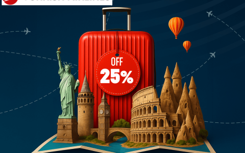 土耳其航空经济舱往返机票享75折优惠，有效期至2026年3月17日（需于10月30日前预订）