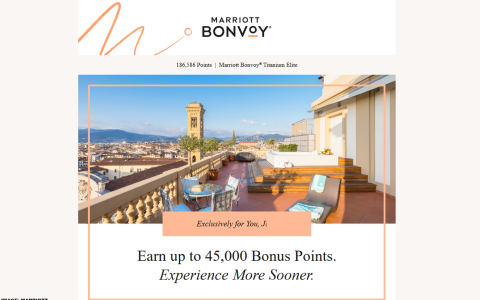 万豪旅享家全新“专属优惠”定向礼遇现已推出（有效期至2025年1月31日）