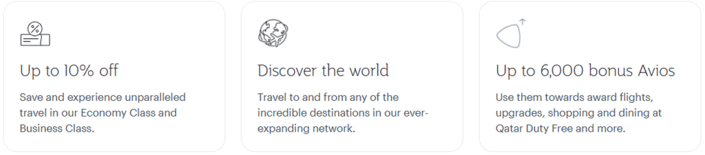 卡塔尔航空希尔顿航班优惠活动：预订即享额外Avios积分，适用旅行日期至2026年3月31日（需于10月31日前预订）