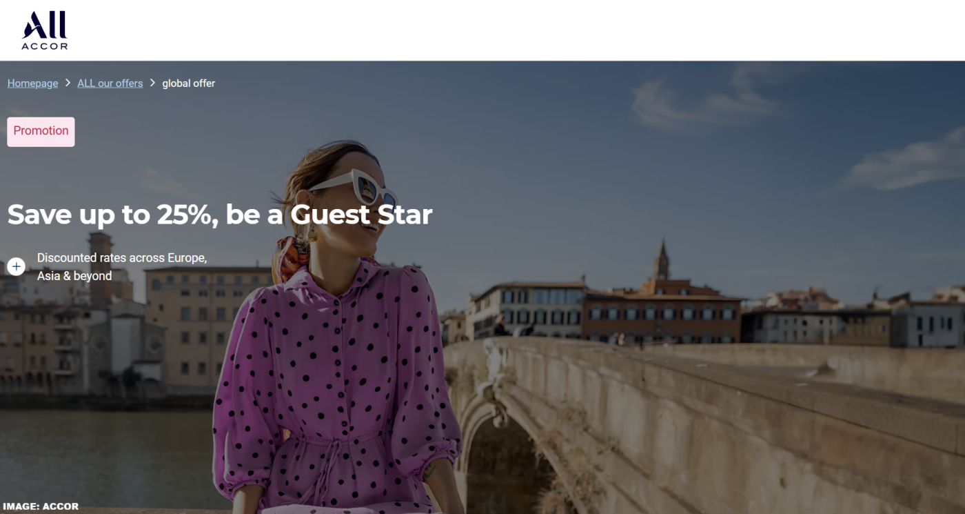 雅高全球特惠活动，2026年3月31日前入住享8折至85折优惠