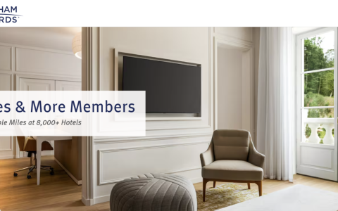 温德姆礼赏计划与汉莎航空里程计划联袂推出三重里程活动，有效期至2026年3月31日（需于12月31日前预订）