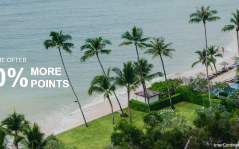 IHG积分购买活动：100%奖励积分促销，限额提升，有效期至2025年11月26日