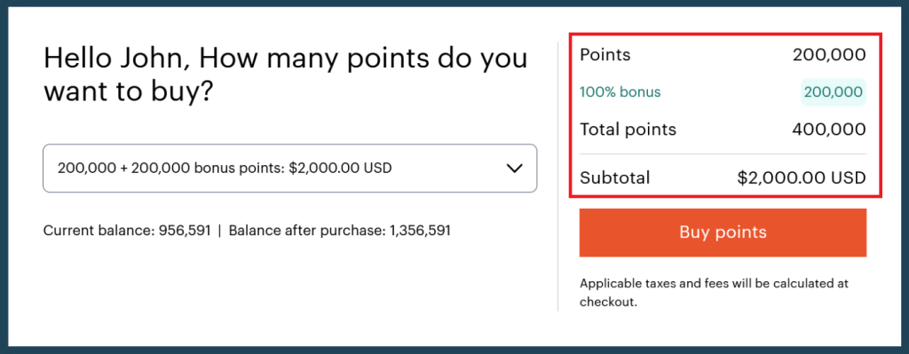 IHG积分购买活动：100%奖励积分促销，限额提升，有效期至2025年11月26日