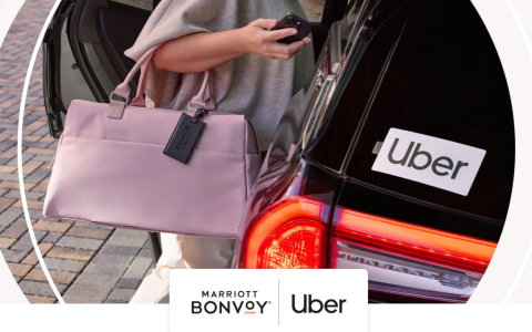 绑定万豪与优步账户，乘坐尊享专车即可赚取1000奖励积分，更有机会赢取100万积分