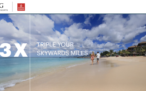 洲际酒店集团优悦会与阿联酋航空里程三倍累积优惠，有效期至 2026 年 2 月 28 日（预订截止日期：11 月 30 日）