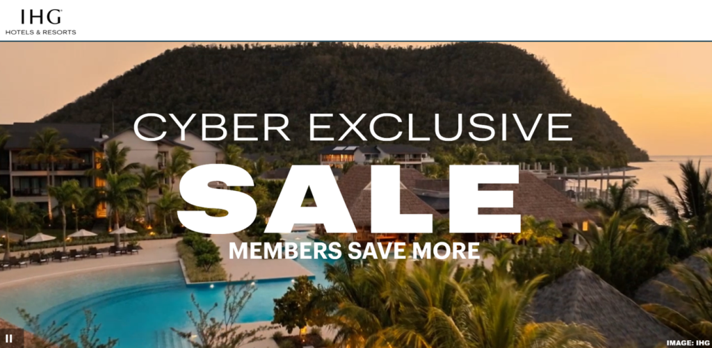 洲际酒店集团 2025 年网络促销活动，入住时间截至 2026 年 3 月 31 日（预订截止日期为 12 月 4 日）