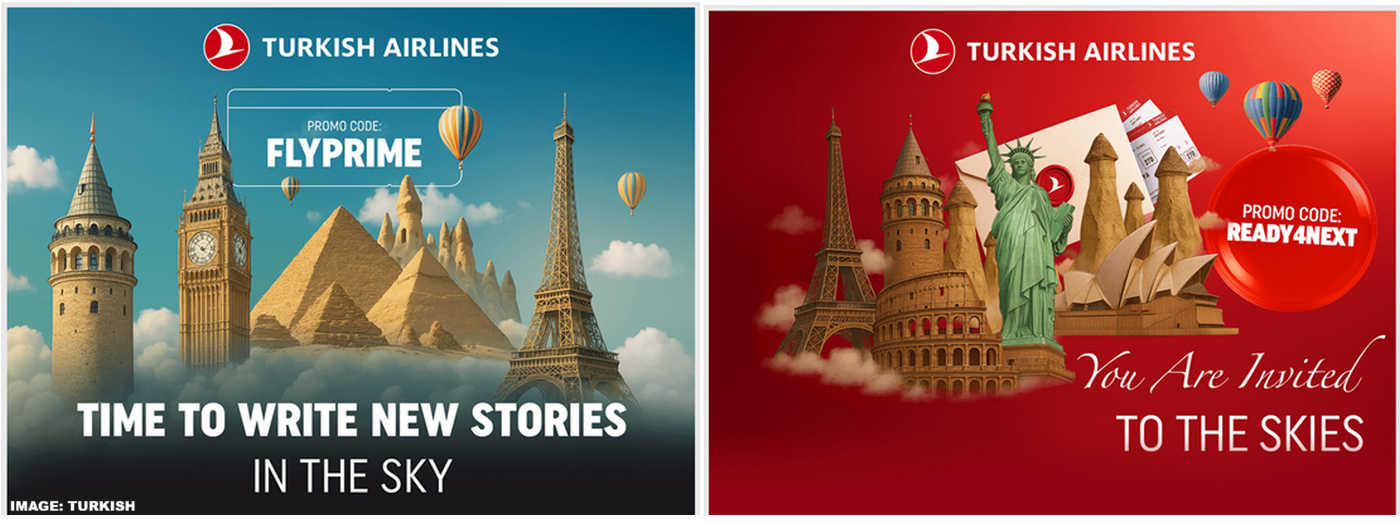 土耳其航空经济舱和商务舱 20% 折扣优惠券代码，适用日期：2026 年 1 月 10 日至 3 月 18 日（预订日期：12 月 3 日至 10 日）