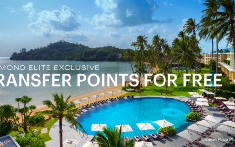 洲际酒店集团现限制钻石会员及商务奖励计划会员免费积分兑换次数