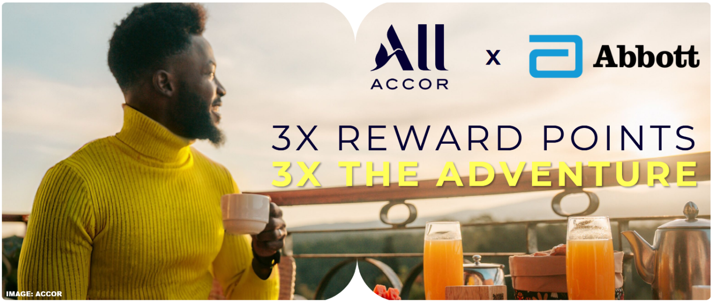 2026 年 1 月 1 日至 6 月 30 日期间，雅高集团为阿伯特旅行者提供三倍积分奖励。