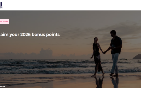 2026 年 1 月 16 日至 4 月 30 日期间入住亚洲地区可获 ALL Accor 2，026 积分奖励（预订时间为 1 月 16 日至 2 月 16 日）