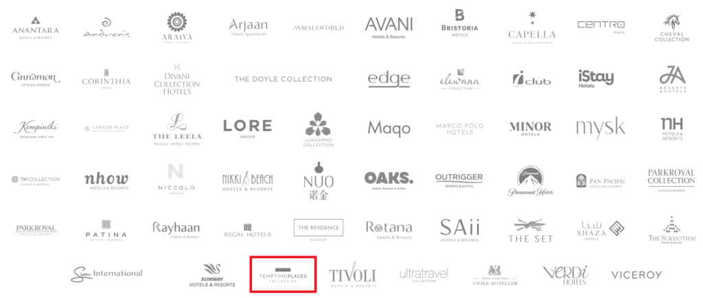 全球酒店联盟第 57 个参与品牌：TemptingPlaces 集合品牌