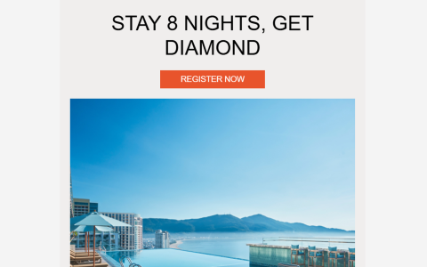 洲际酒店集团钻石会籍快速通道 – 于 2026 年 3 月 8 日前入住 8 晚