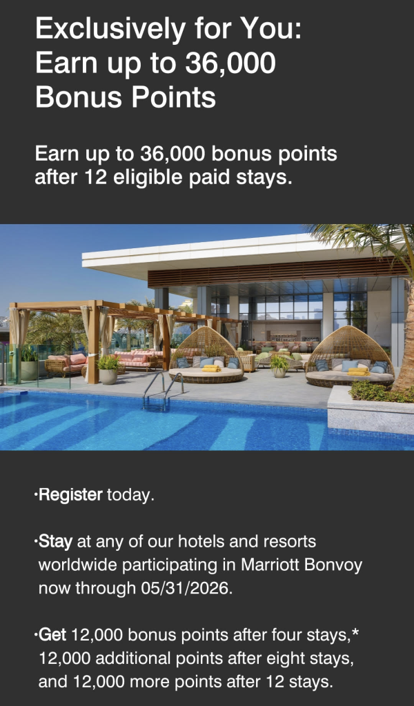 万豪旅享家 2026 年 2 月“专属为您”精选优惠（有效期至 5 月 31 日）