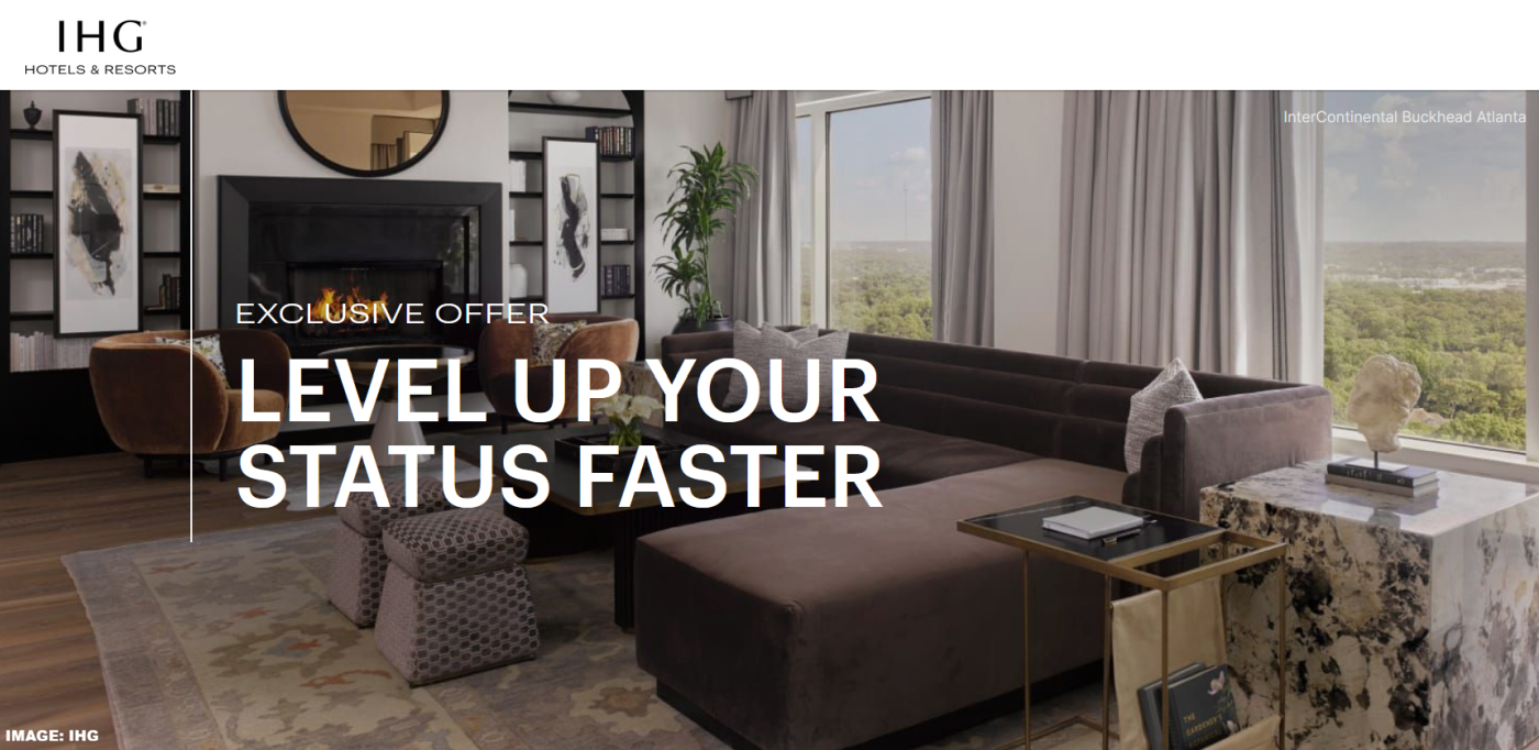 洲际酒店集团 2026 年 IHG 优悦会金卡及白金卡快速升级优惠