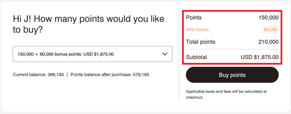 万豪积分购买 40% 或更高奖励 提高限额至 2026 年 3 月 26 日